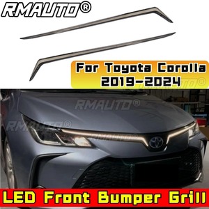 ชุดแต่งรอบคันสำหรับรถยนต์โตโยต้า โคโรลล่า ปี 2019-2024 ชุดกันชนหน้าพร้อมไฟ LED กระจังหน้าแบบเรซซิ่ง กระจังหน้า กระจังกันชนหน้า อะไหล่ตกแต่งภายนอก - Product Image 4