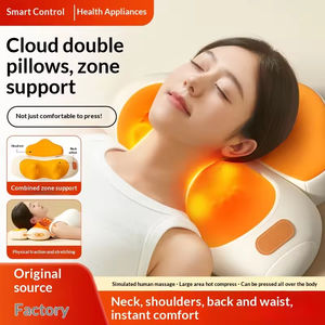Almohada de Masaje con Calor y Tracción Cervical, Soporte para el Cuello, Espuma Viscoelástica, Alivio del Dolor con Vibración Shiatsu, Compresa Caliente Portátil Inteligente - Product Image 4