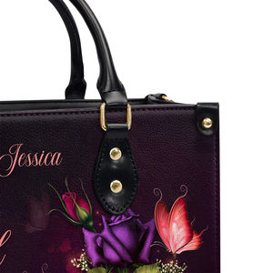 Bolso de mano de nuevo diseño Blessed Are the Pure in Heart for They Shall See God Print Bolsos al por mayor para mujer Logotipo personalizado de lujo - Product Image 2