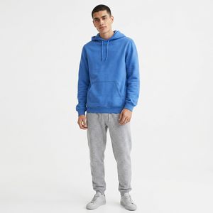 Men's Casual Fashion Winter Warm <b>Thick</b> <b>Fleece</b> Zipper Hoodie Polyester/Cotton Full Sleeve Hooded Sweatshirts Customized Logo - Product Image 1