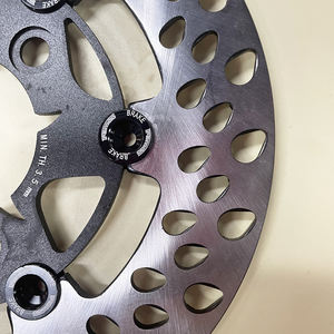 Placa de freno de disco de bicicleta de acero OEM 120mm 140mm 145mm Rotor de disco de bicicleta 6 pernos ajuste colorido para e-scooter Ebike Placa de freno de disco - Product Image 4