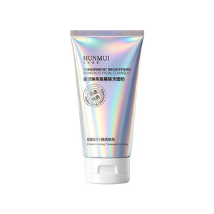 Nettoyant moussant pour le visage Hunmui Transparent Brightening Amino Acid 120ml, contrôle du sébum pour adultes, peaux mixtes à grasses - Product Image 4
