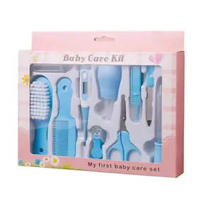Kit de cuidados saúde para bebês, conjunto com cortador de unhas de alta qualidade para cuidados dos bebês