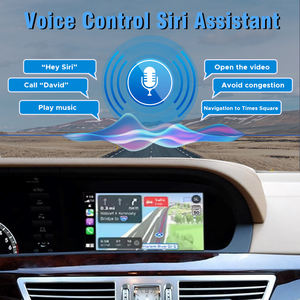 Interface sans fil MMI CarPlay Android Auto pour Mercedes Benz <span class=keywords><strong>CL</strong></span> S Class W221 NTG3.0 NTG3.5 2006-2012 Mirror Link Plug Play - Product Image 4