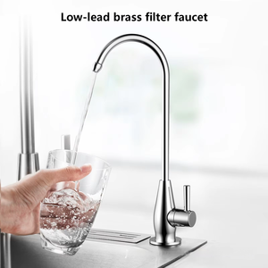 Grifo <span class=keywords><strong>de</strong></span> Fregadero <span class=keywords><strong>de</strong></span> Cocina Moderno, Electrochapado, <span class=keywords><strong>de</strong></span> Latón Bajo en Plomo, con Válvula <span class=keywords><strong>de</strong></span> Cerámica para Agua Potable Directa, <span class=keywords><strong>de</strong></span> un Solo Orificio, Montaje en Encimera - Product Image 1