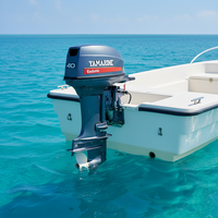 Démarreur Électrique Marine E40J E40G E40X pour Moteur Hors-Bord Enduro Japonais 2 Temps 40 CV