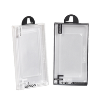 Boîte d'emballage transparente en PVC étui de téléphone portable en plastique pour l'électronique grand public et les accessoires de téléphone portable