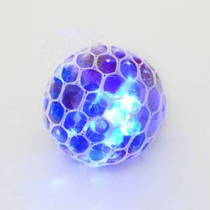 Bán Sỉ Beejay Tay Tập Thể Dục Balls Áp Lực Giải Nén LED Relief Căng Thẳng Ánh Sáng Lên Fidget Bóp Bóng Lưới Squishy Nho - Product Image 4