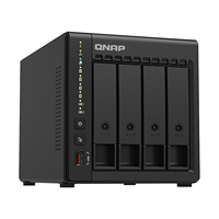 TS-466C-8G asli baru 4-bay 2.5GbE NAS penyimpanan Networks dengan prosesor Quad-core N6005 perak