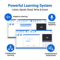 Customizable Language Laboratory System Integrated Software Hardware for College University English Teaching Lab OEM ODM