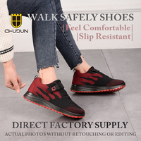 Chaussures Confortables Antidérapantes CHUDUN pour Personnes Âgées, Baskets de Sport Décontractées Respirantes, Tige en Maille Légère, Unisexe