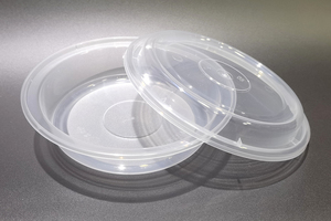 Conteneur alimentaire rond jetable en plastique PP avec couvercle sécurisé, idéal pour l'emballage de plats à emporter et la préparation des repas - Product Image 6
