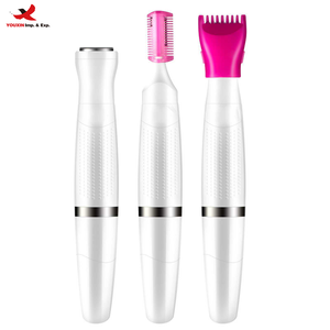 Depiladora Eléctrica 3 en 1 para Mujer, Recortadora Portátil Rosa para Cuerpo y Rostro, Depilación sin Dolor, Depiladora de Cejas GZ RTS al por Mayor - Product Image 2