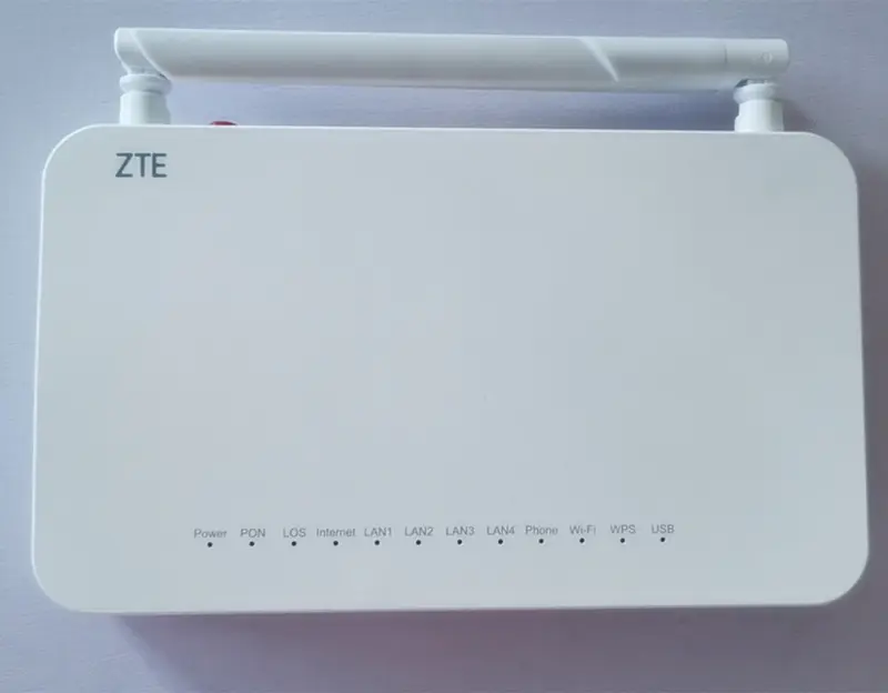 2020新モデルデュアルバンドZTE onu ontルーターモデムF670 F670L 4 * GEポート、2.4G & 5G WiFi