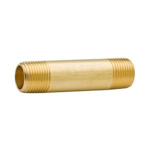Raccord de tuyau de mamelon NPT en laiton de haute qualité avec 1/8 "1/4" 1/2 "3/4" 1 "diamètre nominal 1/2" à 6 "de long - Product Image 3