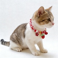 Collier pour animaux de compagnie moderne, luxueux, élégant, simple, réglable, doux, respirant, léger, écologique, en polyester, personnalisé