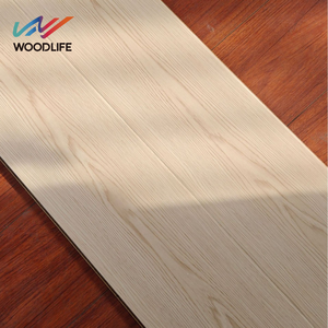 Chất lượng tốt nhất 12 mét không thấm nước HDF sàn gỗ có độ bóng cao thiết kế dễ dàng bấm vào cài đặt phòng khách phòng tắm nhà bếp AC4 - Product Image 6