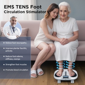 OSITO <span class=keywords><strong>Appareil</strong></span> de massage des pieds pour la circulation sanguine, soulagement de la douleur, TENS EMS, batterie rechargeable, pour diabétiques - Product Image 4