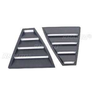 For Hyundai Elantra 2016-2020 Car Rear Triangle <b>Window</b> Shark Cheek Trim Body Kit Rear Side <b>Vent</b> <b>Window</b> Trim Cover Modification - Product Image 3