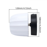 Lampe de bureau LED rechargeable extensible, portable et pliable avec contrôle tactile et gradation progressive pour lecture, bureau et chambre