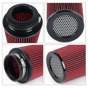 Filtro de Aire de Alto Flujo, Cono Rojo Universal para Auto, 271mm 102mm 76mm 89mm - Product Image 5