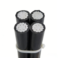 Kabel Aluminium 4 Inti IEC 60502-1 600/1000V 70mm 95mm 120mm 240mm, Kabel Daya Berinsulasi XLPE, Harga