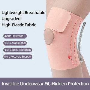 Soporte <span class=keywords><strong>de</strong></span> <span class=keywords><strong>Rodilla</strong></span> Profesional Ultrafino, Transpirable y Ligero, <span class=keywords><strong>para</strong></span> Lesiones <span class=keywords><strong>de</strong></span> Menisco, Esguinces <span class=keywords><strong>de</strong></span> Ligamentos y Recuperación - Product Image 3