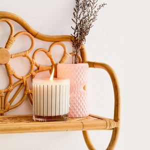 <span class=keywords><strong>Étagère</strong></span> murale flottante en rotin et en <span class=keywords><strong>osier</strong></span> pour la décoration de la maison urbaine - Product Image 5
