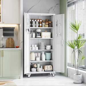 Tùy Chỉnh OEM Hỗ Trợ Nhiệm Vụ Nặng Nề Thép Không Gỉ Công Cụ Ngực Lưu Trữ Tủ Bánh Xe Sơn Bột Kết Thúc 3-Điểm Khóa - Product Image 6