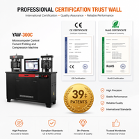 Machine d'essai de compression, protection IP55, 380V, haute précision, électronique informatisée, pour cubes de ciment et béton, flexion, garantie 1 an