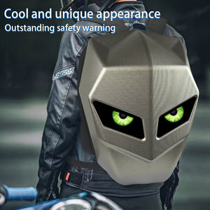 2025 vente chaude chevalier yeux LED <span class=keywords><strong>moto</strong></span> sac à dos grand étui ABS dur avec étanche bricolage <span class=keywords><strong>moto</strong></span> et pochette d'ordinateur - Product Image 2