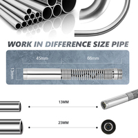 Caméra d'inspection de tuyaux de 13 mm avec fonction DVR, câble de 10 m/20 m/30 m, système d'endoscopie industrielle pour égouts, écran de 9 pouces