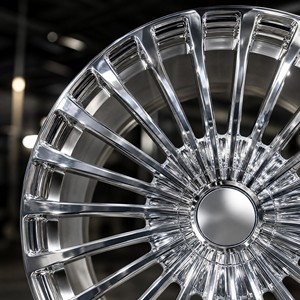 Nuevas Llantas de Aleación Forjadas y Pulimentadas para <span class=keywords><strong>Mercedes</strong></span> GLE GLS, Personalizadas OEM, Aprobadas por <span class=keywords><strong>DOT</strong></span>, Ligeras, 5x112 23x10 66.56mm ET40 - Product Image 4