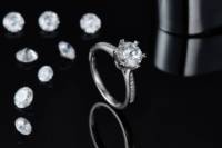 Wish Jewelry Bague Moissanite 2022 Offre Spéciale Bague en diamant 925 excellente coupe avec votre design