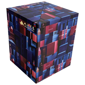 <span class=keywords><strong>2025</strong></span> Tùy Chỉnh Kích Thước Phong Cách Bán Hàng Nóng Đôi Mở Hiển Thị Hộp Sân Khấu Cho Mỹ Phẩm Sáng Tạo Bao Bì Từ Tái Chế Vật Liệu - Product Image 6