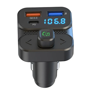 36W/QC3.0 cargador de coche USB dual rápido con <span class=keywords><strong>Bluetooth</strong></span> inalámbrico transmisor FM receptor de Radio MP3 Audio música estéreo adaptador reproductor - Product Image 4