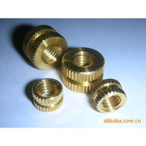 Écrou en aluminium usiné CNC avec grain ananas, filetage à droite, taille métrique, corps serti, plusieurs options - Product Image 2