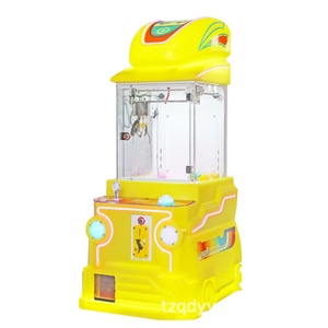 เครื่องเกมคีบตุ๊กตาหยอดเหรียญแบบอาร์เคดพร้อมตู้ล็อกเกอร์รางวัลขนมและของเล่น  รับเหรียญและบัตร  นำเข้าจากสหรัฐอเมริกา - Product Image 1