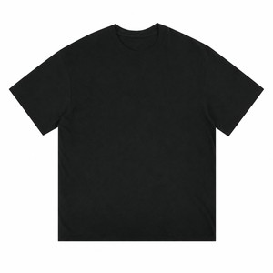เสื้อยืดคอตตอน 100% หนัก 230 กรัม แบบสั่งทำพิเศษ OEM ODM ทรงโอเวอร์ไซส์ คอกลม แขนสั้น ไม่มีลาย พร้อมสกรีนโลโก้ - Product Image 4