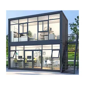 Custom 2-layer modular movable sandwich panel water wall design life luxury two-bedroom prefabricated panels