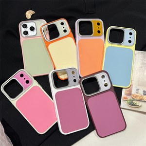 เคสโทรศัพท์มือถือแบบซิลิโคนเหลวสำหรับ iPhone 17 12 13 14 15 16 Pro Max พร้อมปุ่มสัมผัส AI ป้องกันแรงกระแทก - Product Image 1