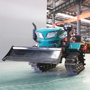 Cultivadora Rotativa de 35Hp para Operaciones Agrícolas, Cultivadora Rotativa con Orugas de Goma, Cultivadora Rotativa para Sequía, Maquinaria de Construcción - Product Image 2