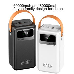 Power Bank ad Alta Capacità 60000mAh, Ricarica Rapida 22.5W Tipo-C per Campeggio e Attività all'Aperto, Logo Personalizzabile, PD22.5W - Product Image 4