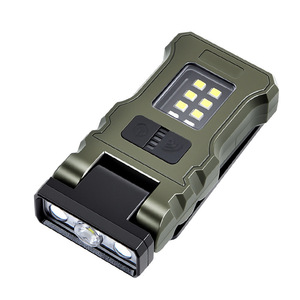 Mini lampe de poche LED rechargeable COB, portée de faisceau de 300 à 400M, torche multifonctionnelle portable avec écran d'affichage - Product Image 1