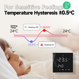 <span class=keywords><strong>Beok</strong></span> Prix pas cher 16a wifi <span class=keywords><strong>tuya</strong></span> chauffage par le sol thermostat d'ambiance - Product Image 6