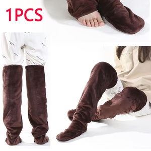 Calcetines Térmicos para Dormir de Invierno para Hombre y <span class=keywords><strong>Mujer</strong></span>, Calcetines Gruesos y Cálidos para Protección de los Pies, Calcetines Holgados para Dormir en Clima Frío - Product Image 2