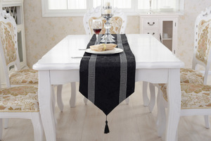 <span class=keywords><strong>Chemin</strong></span> <span class=keywords><strong>de</strong></span> <span class=keywords><strong>table</strong></span> en velours <span class=keywords><strong>de</strong></span> luxe avec strass, broderie, diamants, bleu, pour décoration <span class=keywords><strong>de</strong></span> fête <span class=keywords><strong>de</strong></span> mariage - Product Image 6