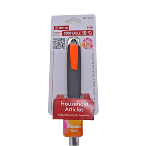 Cuchara de acero inoxidable de gran tamaño y alta resistencia para uso en la cocina. - Product Image 3