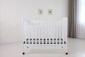 Berceau pliant portable moderne en bois pour bébé Berceaux en bois de pin pour chambre à coucher salon école <span class=keywords><strong>et</strong></span> hôpital Lits pour bébé élégants - Product Image 3
