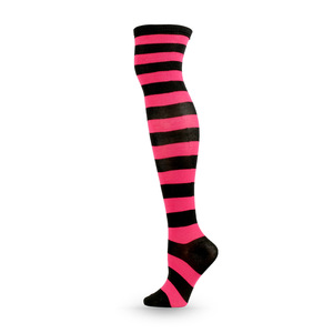 <span class=keywords><strong>Chaussettes</strong></span> rayées pour femmes, au-dessus du genou, parfaites pour les événements nocturnes, les rendez-vous romantiques et les tenues tendance - Product Image 4
